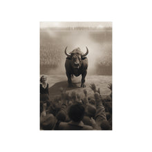 Load image into Gallery viewer, Woman and Bull Poster