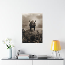 Load image into Gallery viewer, Woman and Bull Poster