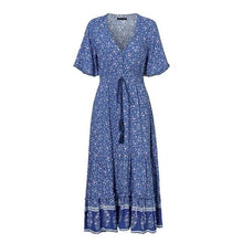 Load image into Gallery viewer, Turquoise Break Down Dress