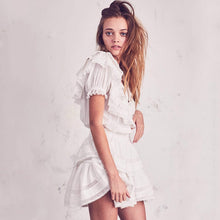 Load image into Gallery viewer, Short Lace Summer Dress