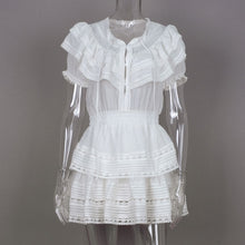 Load image into Gallery viewer, Short Lace Summer Dress