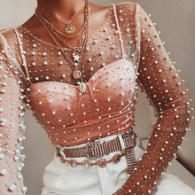 Load image into Gallery viewer, Sheer Pearl Top