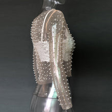 Load image into Gallery viewer, Sheer Pearl Top