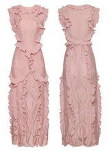 Load image into Gallery viewer, Vintage Lace Long Dress