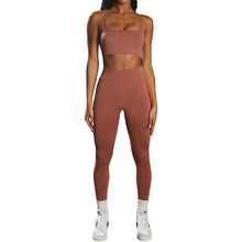 Load image into Gallery viewer, Two Piece String Workout Suit