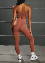 Load image into Gallery viewer, Two Piece String Workout Suit