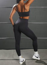 Load image into Gallery viewer, Two Piece String Workout Suit