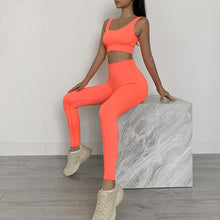 Load image into Gallery viewer, Flexible Yoga two piece suit