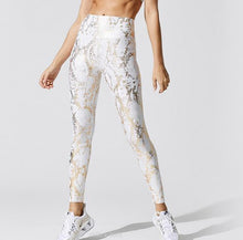 Load image into Gallery viewer, Sleek Snake Print Yoga Suit