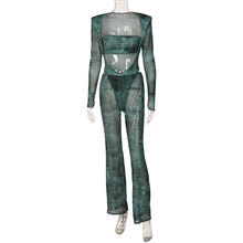 Load image into Gallery viewer, Sheer Grey Two Piece Sphinx Set