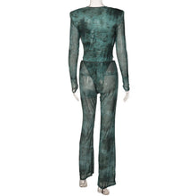 Load image into Gallery viewer, Sheer Grey Two Piece Sphinx Set