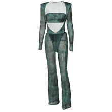 Load image into Gallery viewer, Sheer Grey Two Piece Sphinx Set