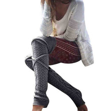 Load image into Gallery viewer, Thigh High Knitted Socks