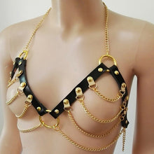 Load image into Gallery viewer, Leather Breast Harness