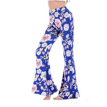 Load image into Gallery viewer, Flowered Flared Leg Pants
