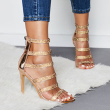 Load image into Gallery viewer, Golden Heel Cut out